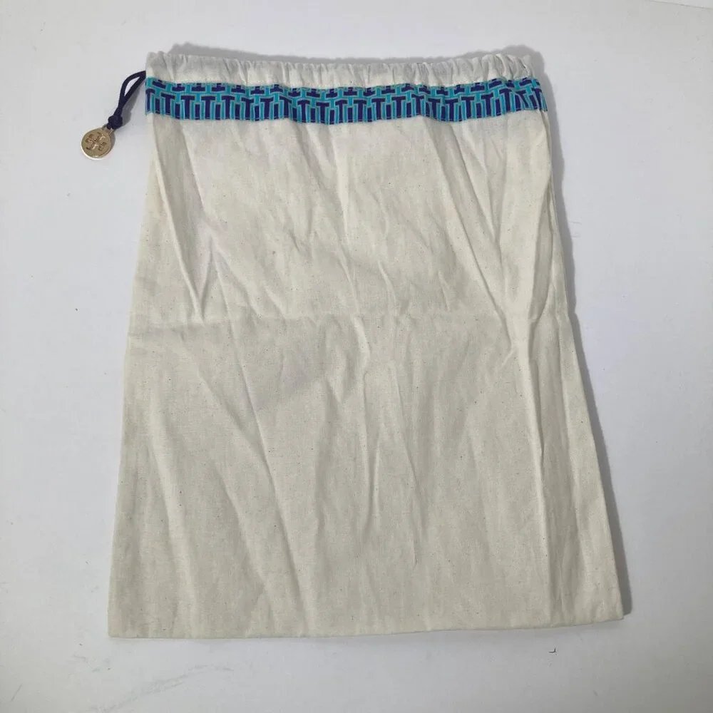 Tory Burch Shoe Dust Bag‎ Drawstring 12 x 15